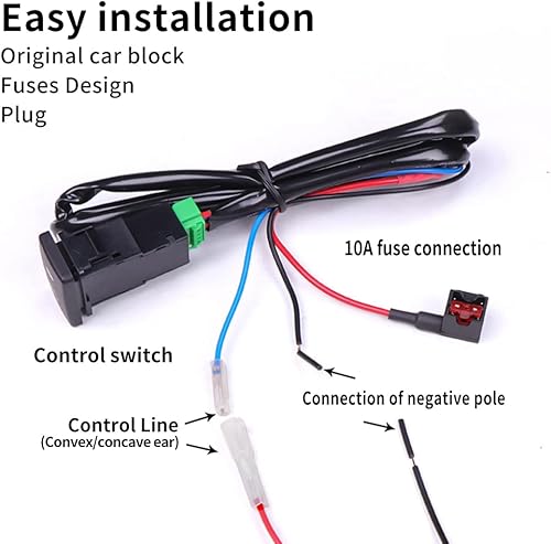 Miniatura 6 de Luz LED Central Rejilla Liquidación Lámpara Ancho Lámpara Para Toyota Land Cruiser Prado 150 LC150 2023-2014 2015 2016 2017 Modificación Accesorios