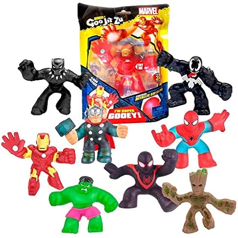 Grandi Giochi - Marvel Heroes Goo Jit Zu New Series, Assorted Models, 13cm Cover