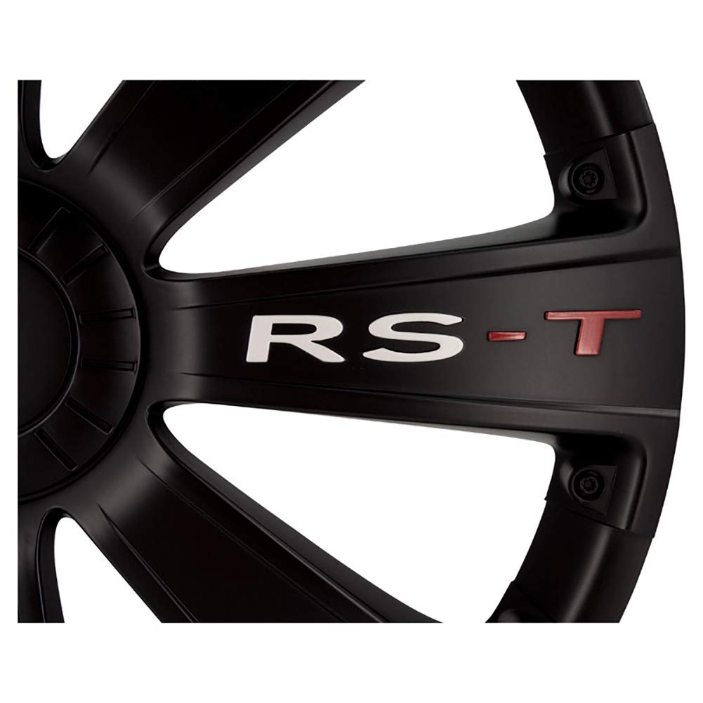 AutoStyle RST 13 Nero Set Copricerchio Rs-T 13 Nero, 4 pezzi