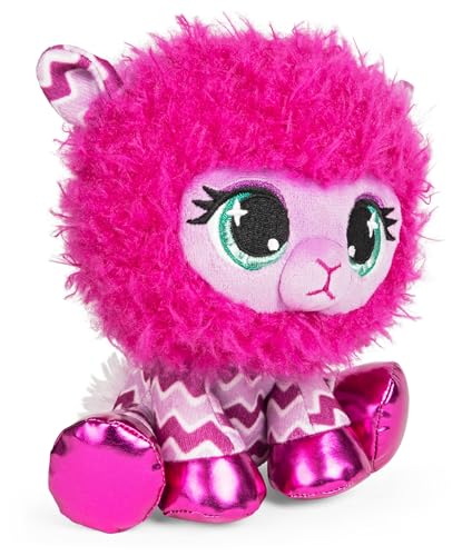 GUND Peluche P.LUSHES Pets - Shelly O?Llama 20 CM - Peluche Lama Magenta Inspir?e des Tendances Modes - Taille 20 cm - Peluche A Collectionner - Collection Podium - 6064063 - Jouet Enfant 3 Ans et +