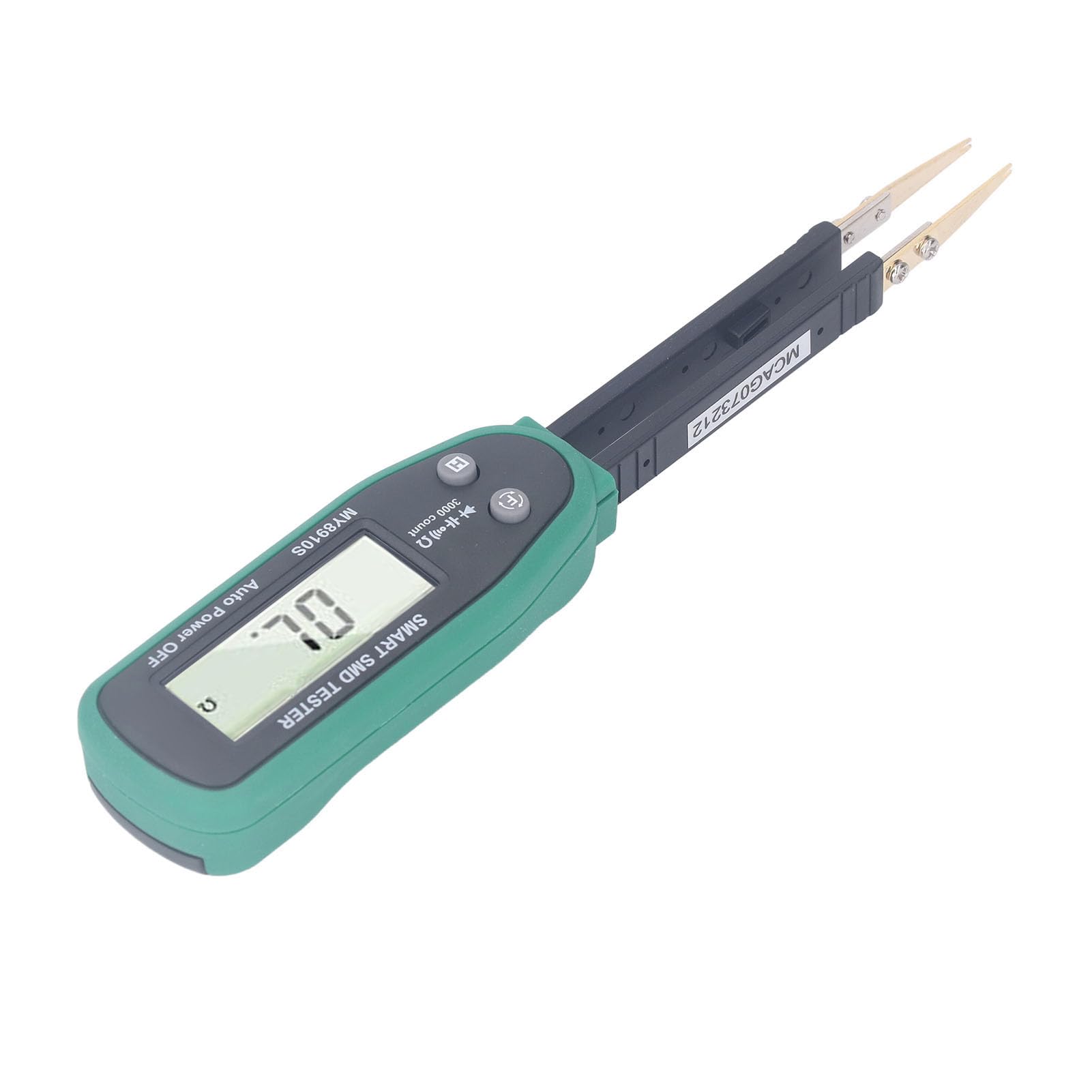 Tester SMD Inteligente para Diodos Resistentes Capacitores Herramienta de Prueba de Electrónica Digital Portátil