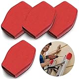 4 Pieces Small Extension Ladder Covers 3.94 x 3.03 in Rubber Ladder Safety Covers Ladder Pads for Replacement Extension Ladder Accessories