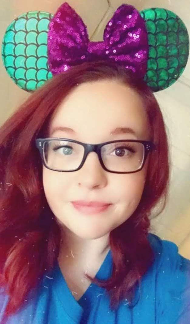 Miniatura 2 de CLGIFT Ariel Mickey Ears Ariel Ears Littler Mermaid Ears Little Mermaid Mickey Purple Minnie Ears Arco iris