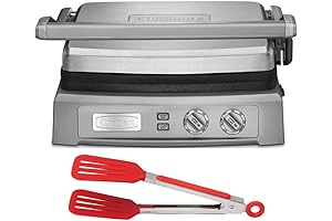 Cuisinart Griddler Elite GR-150 Griddler and Tongs