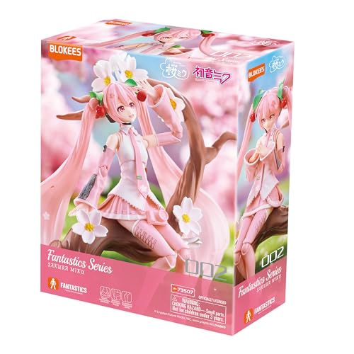 Image of Blokees - Hatsune Miku - Fantastics Series - Sakura Miku Model Kit