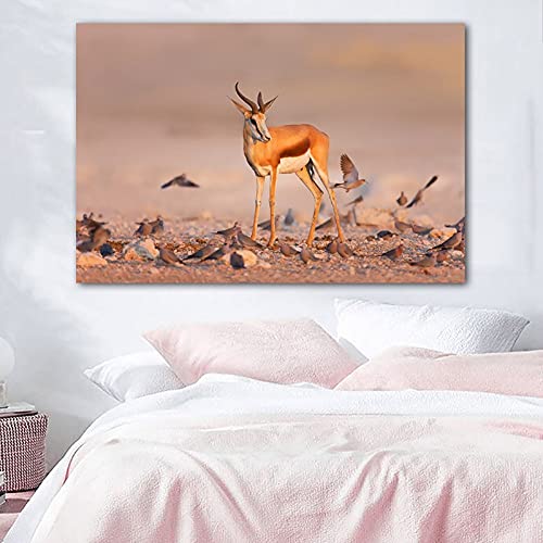 Broderie Diamant 5D Antilope, Cadeau d'Image de Mosaïque DIY