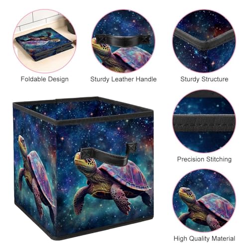 Boîte de rangement vêtement pour armoire encombrée cube en tissu Oxford pliable - 5