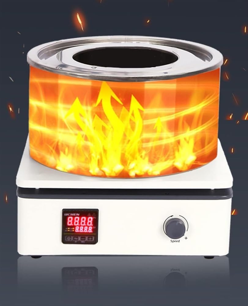 Mieszadło Magnetyczne, Płyta Grzewcza Z Mieszadłem Magnetycznym, Mieszadło Magnetyczne 85-2 Z Cyfrowym Wyświetlaczem Temperatury I Regulacją Prędkości, Mikser M