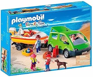 PLAYMOBIL 4144 Familyvan z przyczepą do łodzi
