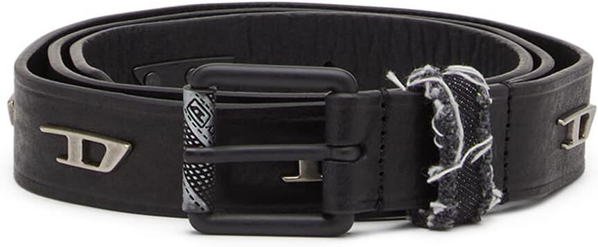 Amazon | [Diesel] (ディーゼル) メンズ カウレザー Dロゴパーツ