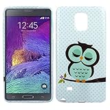 Sannysis Brand New Cute Special Soft TPU Case Cover for Samsung Galaxy Note4