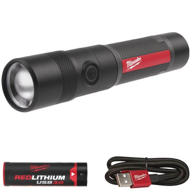 Milwaukee L4 TMLED USB-Akku Taschenlampe