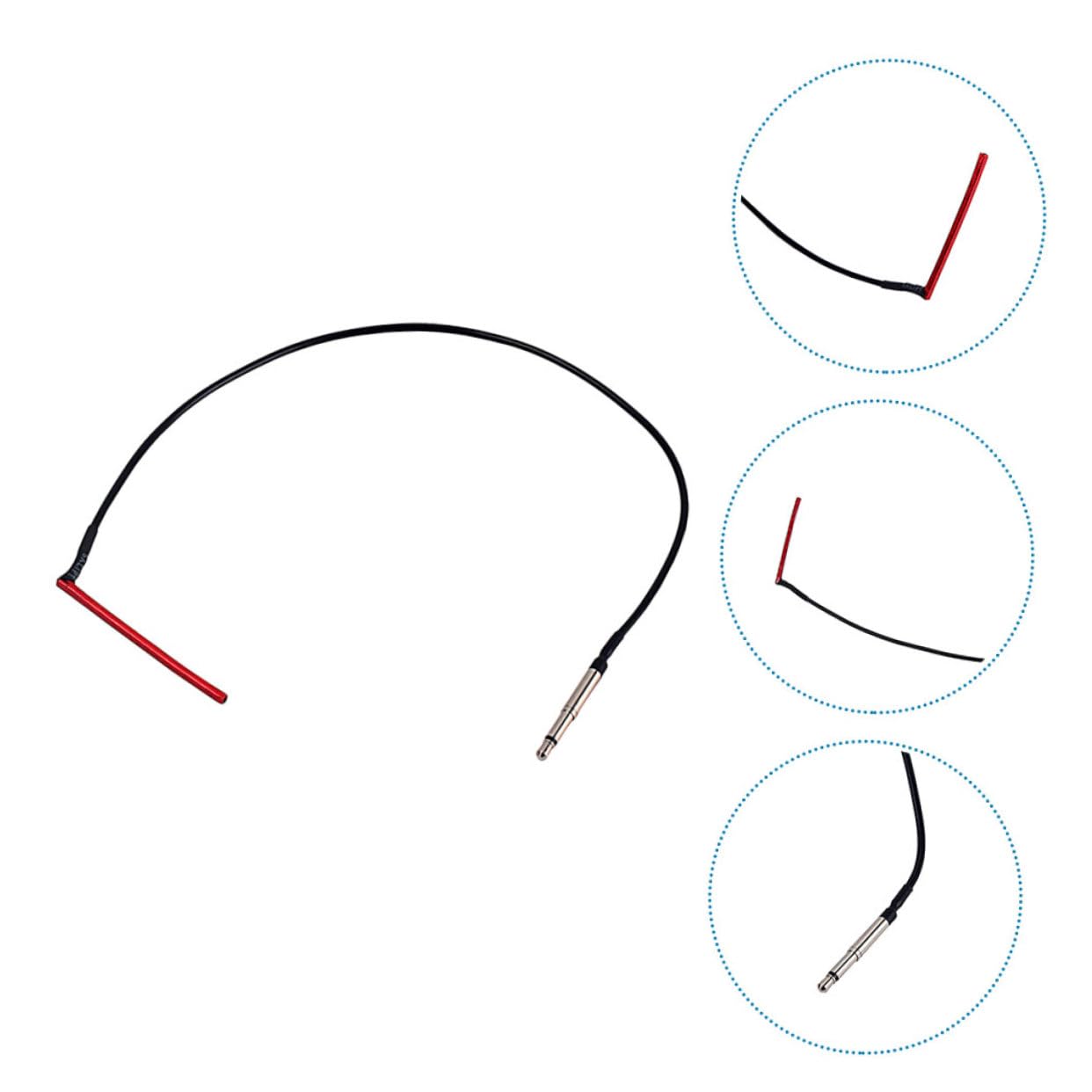 TOYANDONA 2pièces Micro Sous-sillet pour Guitare Acoustique Capteur pour Guitare Folk et Classique Transducteur Piézo avec Prise Jack