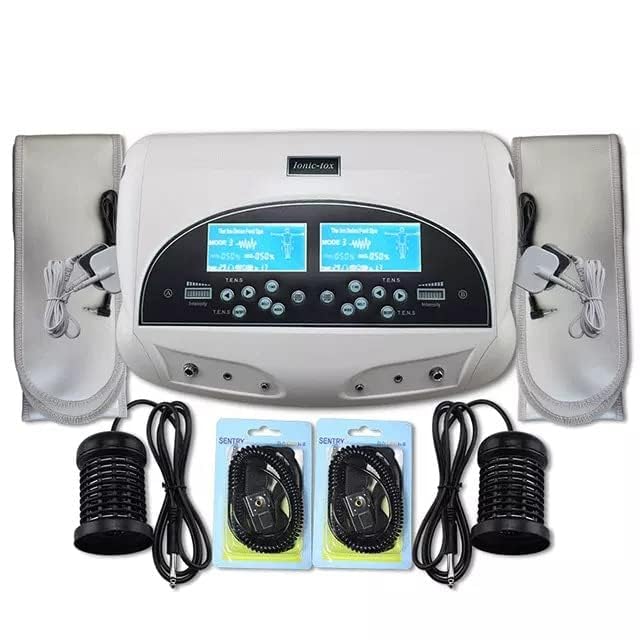 Dual Ionic Detox Foot Bath Machine, Professional Spa Device with 2