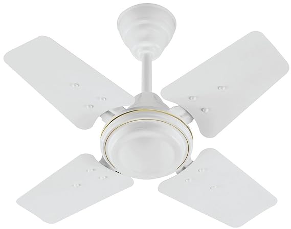 BuyFeb Seema 600 MM Fan 4 Blade Ceiling Fan (White)