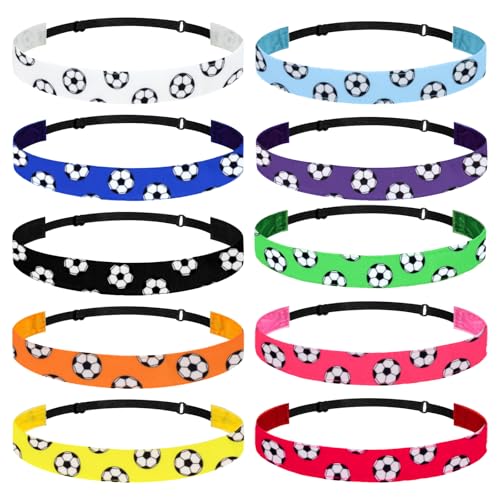 Diademas elásticas de fútbol para entrenamientos intensos al aire libre y partidos de liga