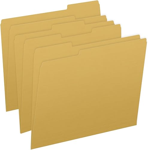 Miniatura 10 de Carpetas de archivos azules, pestaña superior de corte de 13, tamaño carta, perfectas para organizar documentos en cajones de archivos, caja de 100