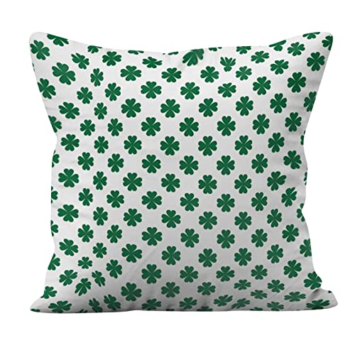Fundas de cojín para el día de San Patricio para sala de estar, sofá, silla, hogar, oficina, tienda, decoración de regalo para la familia, 17.7 x 17.7 pulgadas