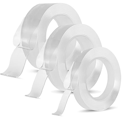 Nano cinta de 30 pies cinta de doble cara resistente paquete de 3