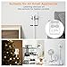 Remote Control Outlet, TESSAN Electrical Light Switch, Plug in Wall Plug with ON/Off Switch for Indoor String Lights, Lamps, Home Small Appliances, 100ft Range (1 Remote + 3 Outlets)