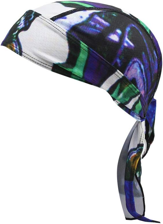 LHHXX33 4 stuks sporthoofdbedekking, bandana, ademende schedelmuts, sneldrogende hoofddoek