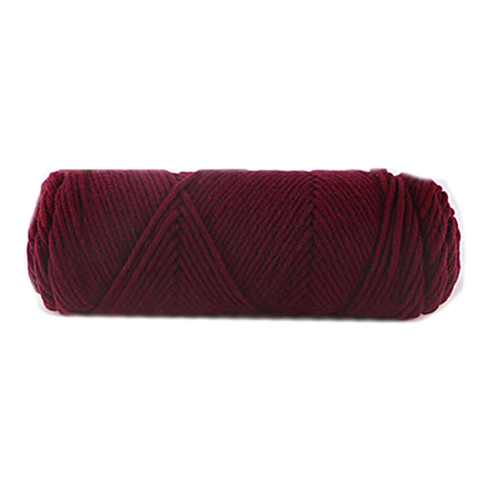 Jazuaiao Hand Knitting Wools Crochet Yarn Weave Thread Sweater Soft Silk Milk Cotton Thick Knitting Scarf Crochet Wool for Crocheting