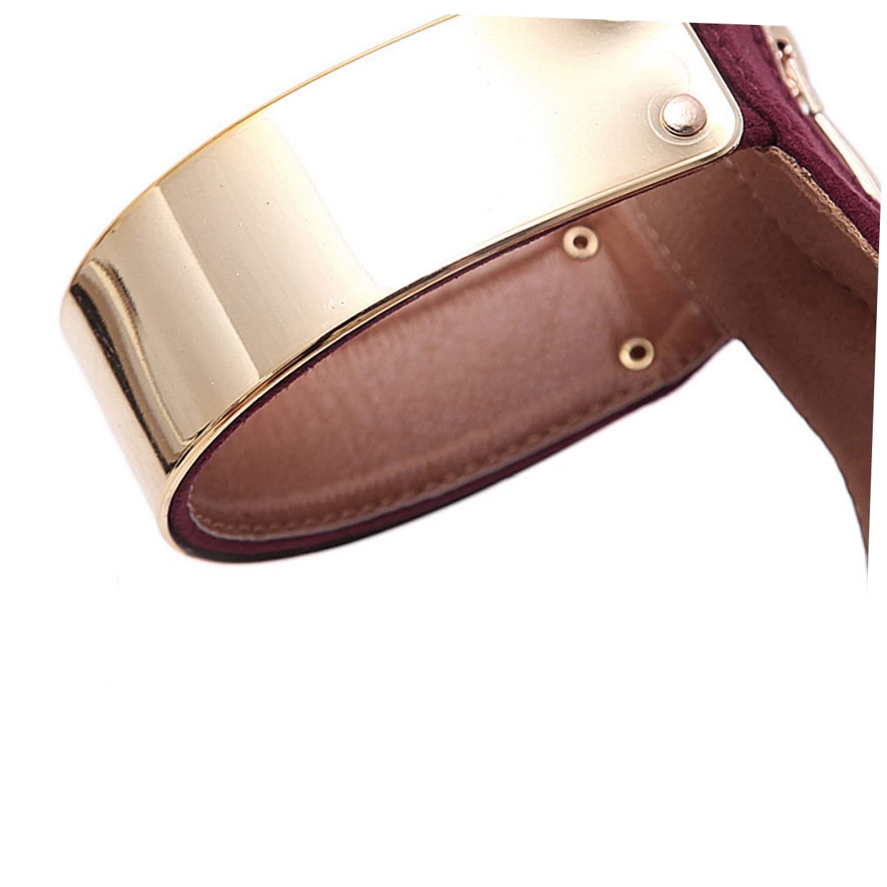 Holibanna Sandali da donna con tacco alto a spillo, punta tonda, 16 cm, con tacco alto