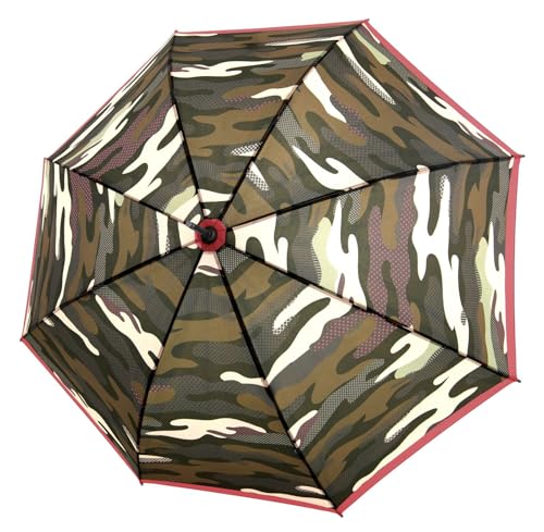 Paraguas doppler Camuflaje Fiber Flex con apertura automática y varillas flexibles