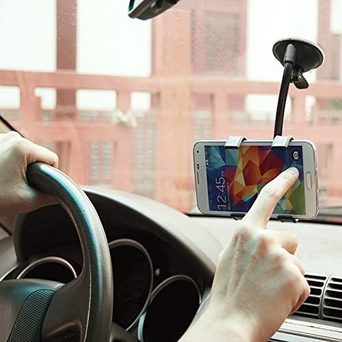xbwei 1pc car bracket holder auto black rearview 360%c2%b0 rotation gps mobile phone holder stand car accessories