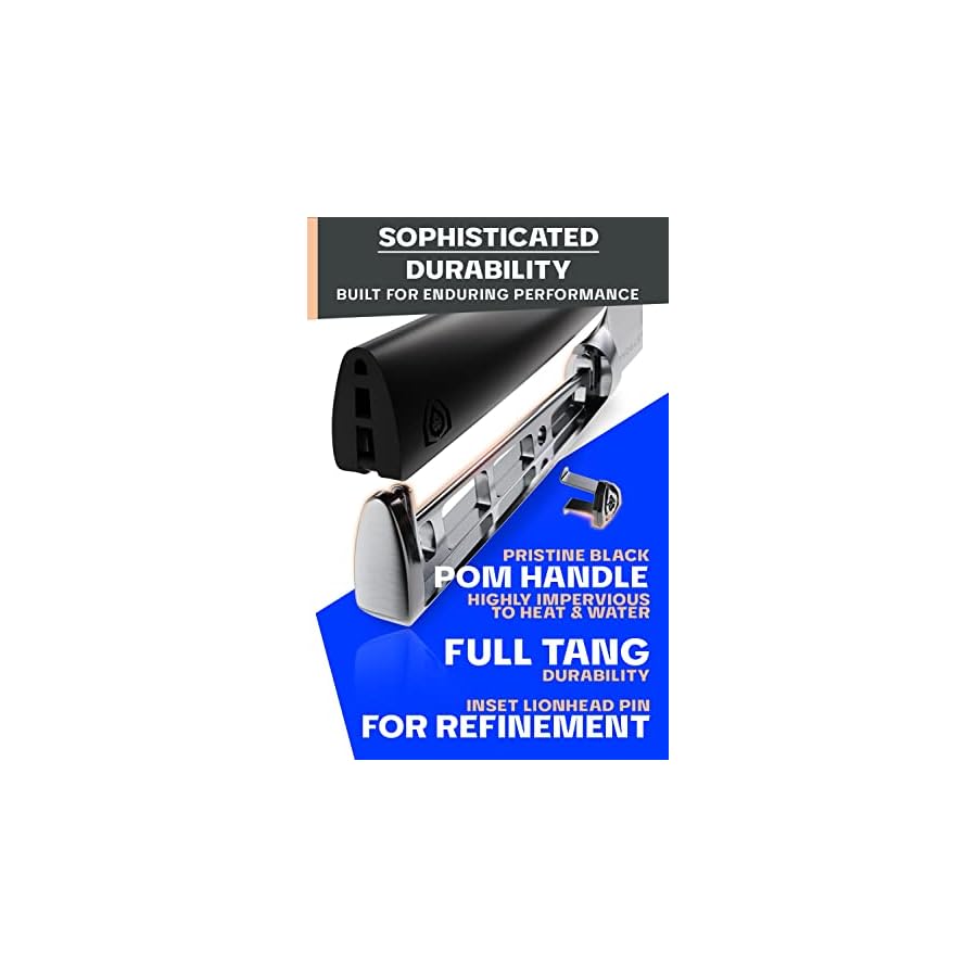 Dalstrong-3pc-Knife-Set-Vanquish-Series-Forged-High-Carbon-German-Steel-Black-Handle-Giftable-Chef-Knife-Santoku-and-Paring-Razor-Sharp-Kitchen-Set-NSF-Certified Dalstrong 3pc Knife Set - Vanquish Series - Forged High Carbon German Steel - Black Handle - Giftable Chef Knife, Santoku and Paring - Razor Sharp Kitchen Set - NSF Certified