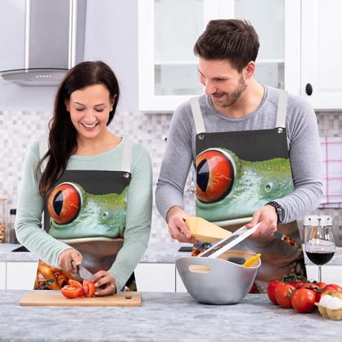 Tablier de cuisine multicolore pour bistrot évitant les éclaboussures