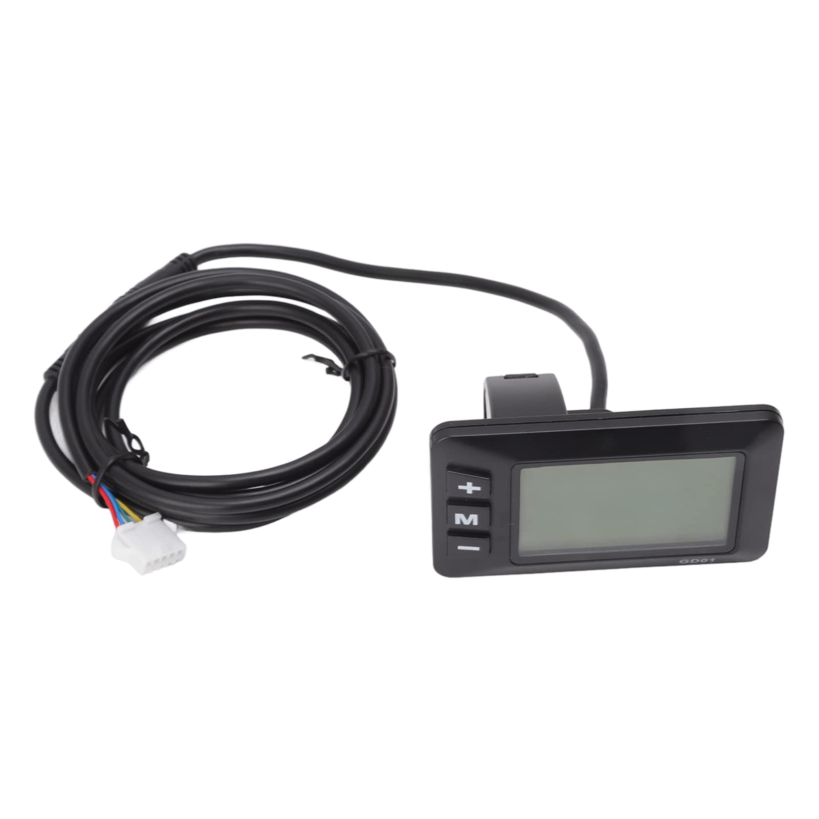 RiToEasysports Electric Display Panel, 24V 36V 48V Electric GD01 Meter Multi Data Display Electric LCD Meter with Water Connector Modification Accessories