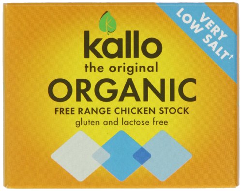 Kallo Foods Organic Chicken Stock Cube 48 g (Pack of 5)