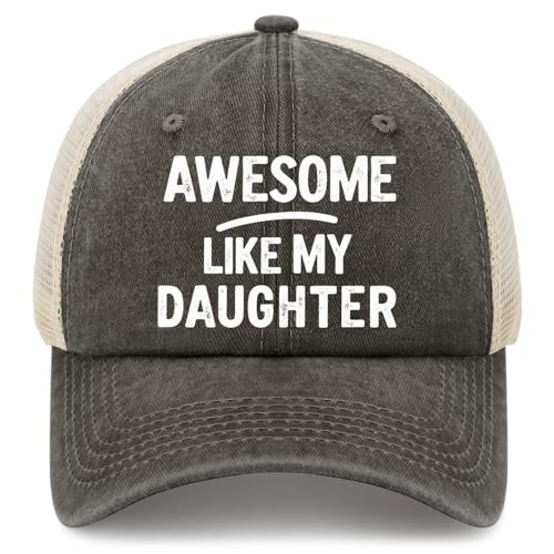 Awesome Like My Daughter trendies Fathers Day 2025 Golf hat Cycling Cap for Mom