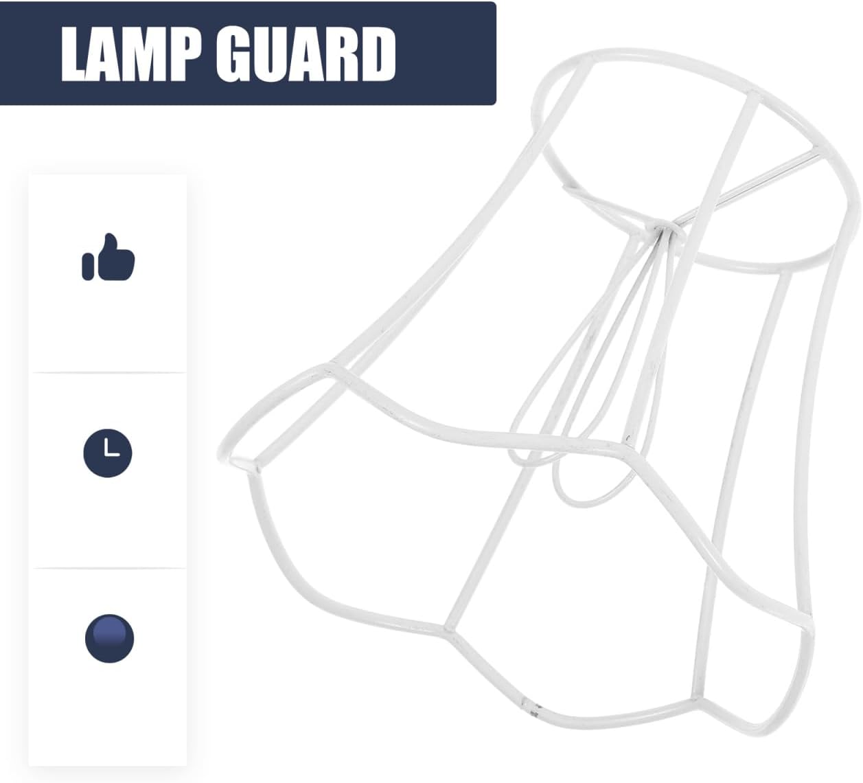 Lampshade Frame Diy Wire Frame for Lampshade E27 Bulb Compatible Light Stand for Table Lamp and Pendant Light Decorative Cage for Home Lighting 5.11 X 4.52 X 3.14 in