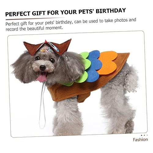 Disfraz de Búho Halloween para Perros y Gatos miniatura 7