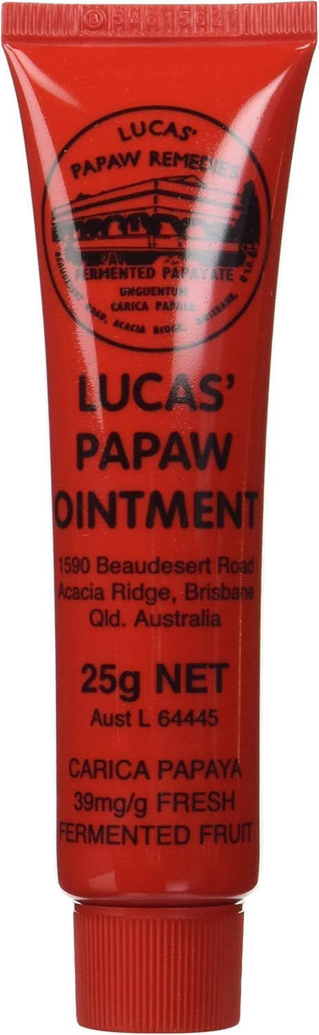 Ointment 25g - Soothing Lip and Skin Healing Balm with Fresh Fermented Carica Papaya, Natural Ingredients, Suitable for All Skin Types - Made in Australia