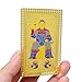 Fengshuibringluck Feng Shui 2022 Tai Sui Tiger Patron Saint Follow Amulet Gold Card, 8*5cm/3.14*1.96in