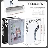 Zoom IMG-1 libri decorativi arredamento 3pz finti