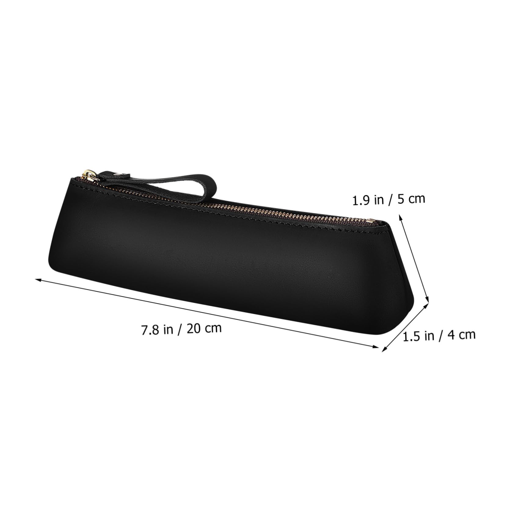 LALAFINA 2pezzi Pouch Pelle Artigianale Per Penne e Matite Astuccio Elegante e Multifunzionale Capacità Per Studenti e Professionisti Per Ogni Occasione