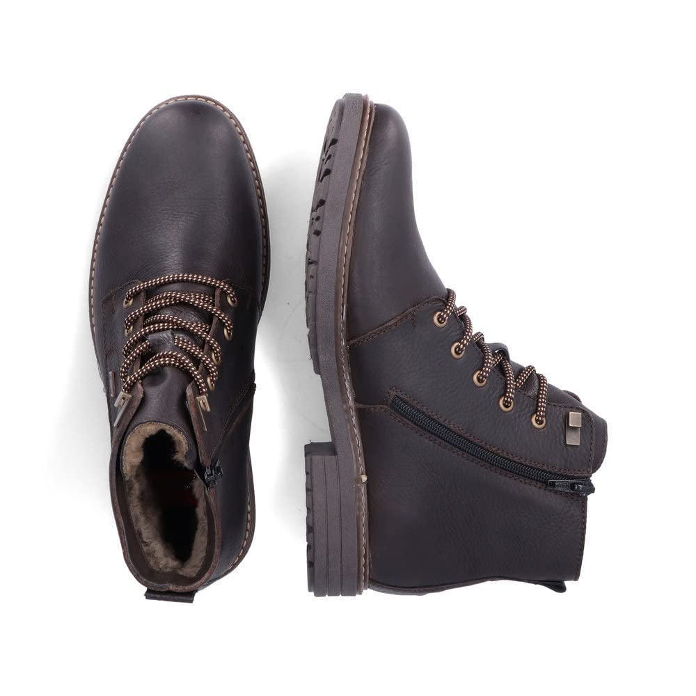 Rieker Męskie buty sznurowane 33121, męskie botki, wodoodporne, RiekerTEX