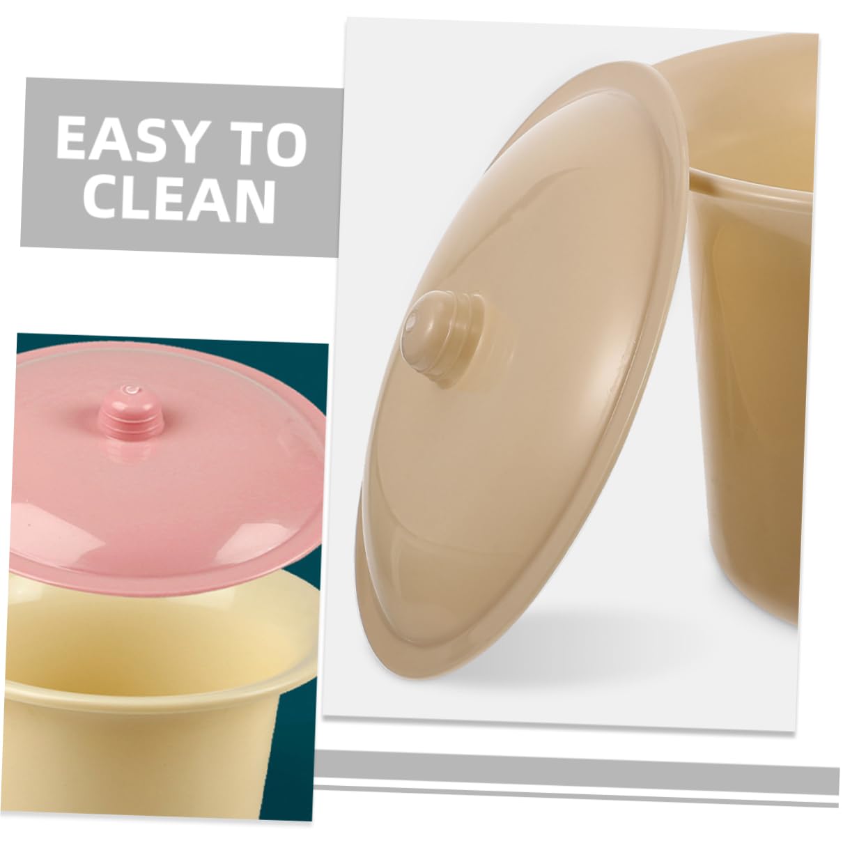 Alipis 9 Pz coperchio del vasino plasil steg copertura del vasino copriwater orinatoio portatile per bambini copertura per orinatoio portatile coperchio del vaso da notte plastica