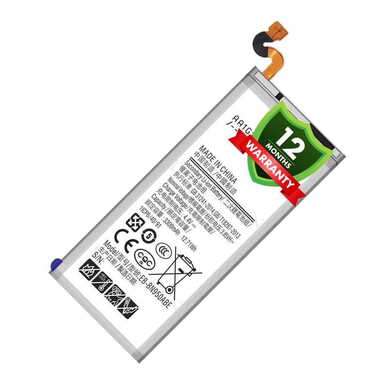 Image of Original EB-BN950ABE Battery Compatible for Samsung Galaxy Note 8 - (3300mAh) - 1 Year Warranty DF7