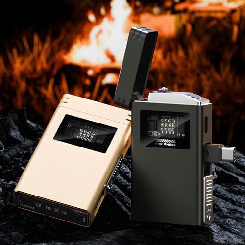 Encendedor USB eléctrico recargable negro miniatura 5