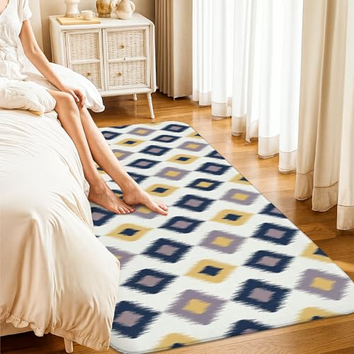 Tapis de salle de bain rectangulaire anti-humidité et sans blocage de porte - 4