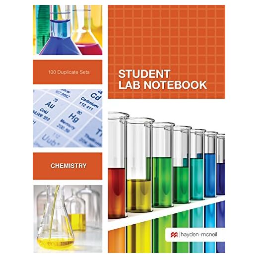 Student Lab Notebook: 100 Top Bound Carbonless Duplicate Sets