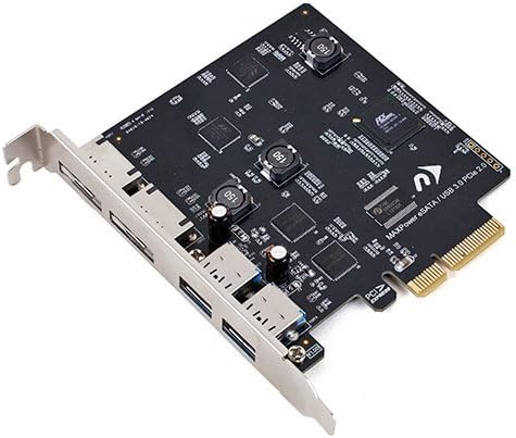 NewerTech MAXPower 2 x 2 USB/eSATA PCIe 2.0 Host Adapter for Mac OS X 10.6-10.8.2