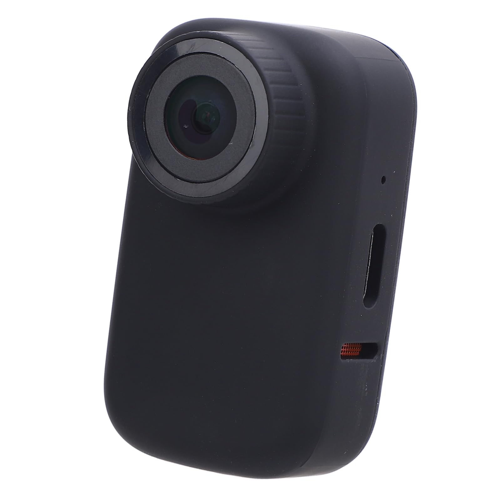 Caméra Corporelle Pour Animaux, Caméra Portable Résistante à l'Eau Pour Chiens et Chats, Caméra d'Action HD avec Câble USB pour Aventures en Plein Air, Monture Réglable pour Collie (Noire)