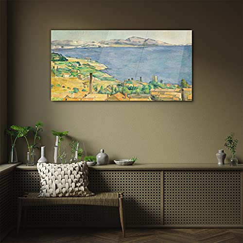 Impression sur verre de haute précision 100x50cm paysage de baie - 3