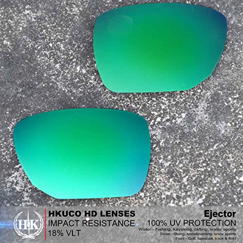 Objectifs Oakley Ejector OO4142 rouge bleu : verres de rechange solaires performants - 3